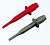 Fluke HC120 Комплект зажимов типа «крючок» для приборов серии 120 (1 красный, 1 серый)